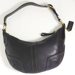SALE!! Coach Hobo Handbag Black Leather EUC 11372